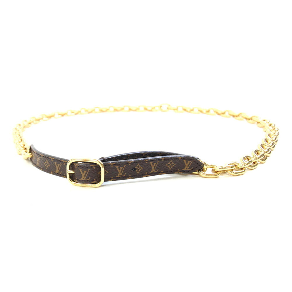 Louis Vuitton Monogram Chain Belt M0204 for Women